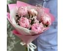 5 Нежных Пионов