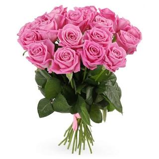 15 Розовых Роз «Аква»