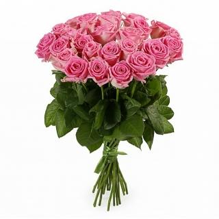 25 Розовых Роз «Аква»