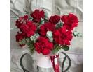Французские Королевские Розы в коробке LOVE GRAND Французские Королевские Розы в коробке LOVE GRAND