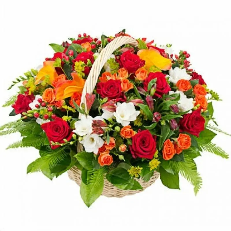 Корзина цветов