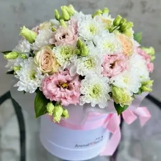 Композиция с розами «Романс»